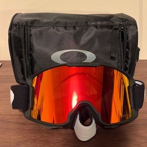 Oakley line miner goggles with Prizm Torch lens